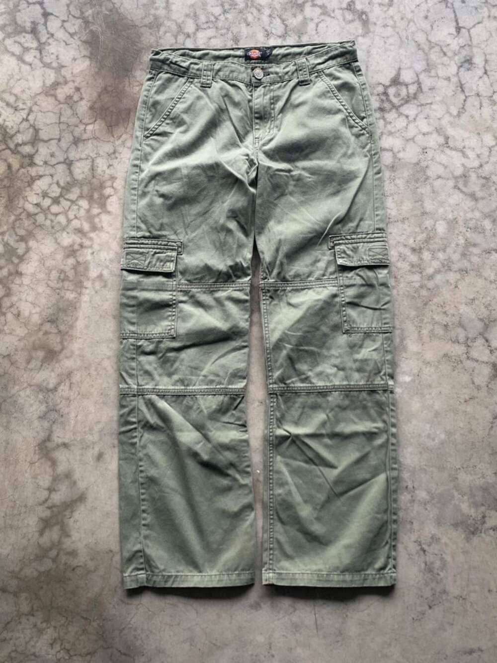 GREEN DICKIES CARGO PANTS